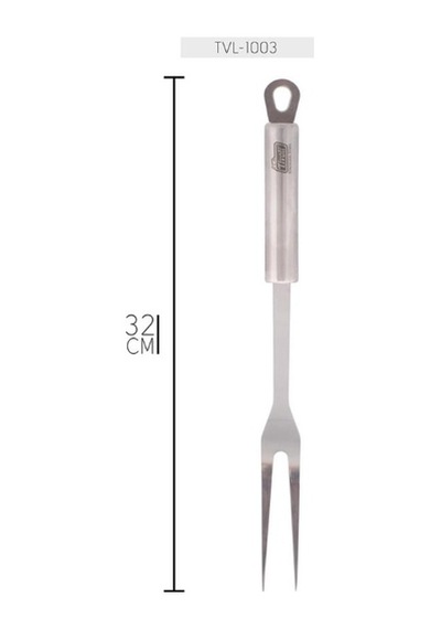 Tivoli Diamente TVL-1003 Et Servis Çatalı Gri