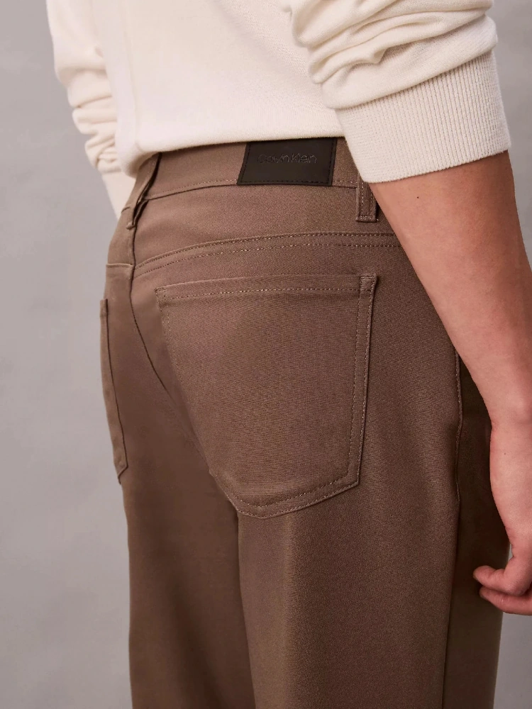 Calvin Klein Stretch 5pkt Pant Erkek Gri Pantolon Lv040vm614-pdk Gri