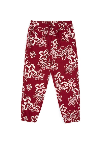 U.S. Polo Assn. Kız Çocuk Koyu Frambuaz Jogger Eşofman Altı 50317934-VR104