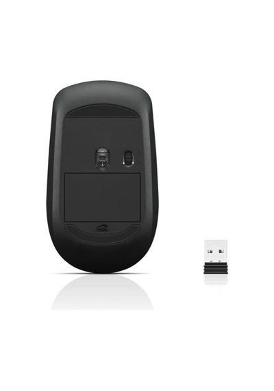Lenovo 400 Wireless Mouse, Kablosuz Fare, 2,4 Ghz, 1200 Dpi, Siya