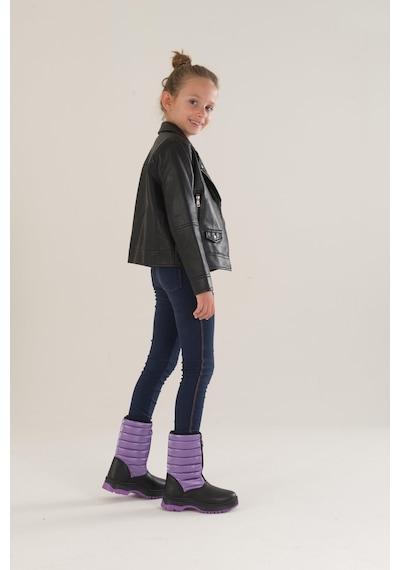 Muggo Sugar Garantili Çocuk Unisex Rahat Kalıp Önü Fermuarlı İçi Kürklü Yağmur Ve Kar Botu 001 Muggo Sugar Garantili Çocuk Unisex Rahat Kalıp Önü Fermuarlı İçi Kürklü Yağmur Ve Kar Botu 001
