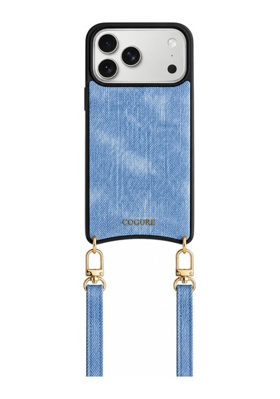 Kombinlenebilir - İphone 18 Pro / 17 Pro Uyumlu Magsafe Oval Kılıf Hera Serisi - By Bero Lina Denim Silikon
