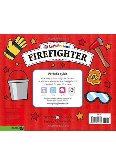 Priddy Books Firefighter Let'S Pretend Sets