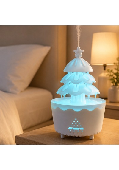 Rgb Aydınlatmalı Şans Ağacı Aromaterapi Difüzörü 250 Ml Hava Nemlendirici