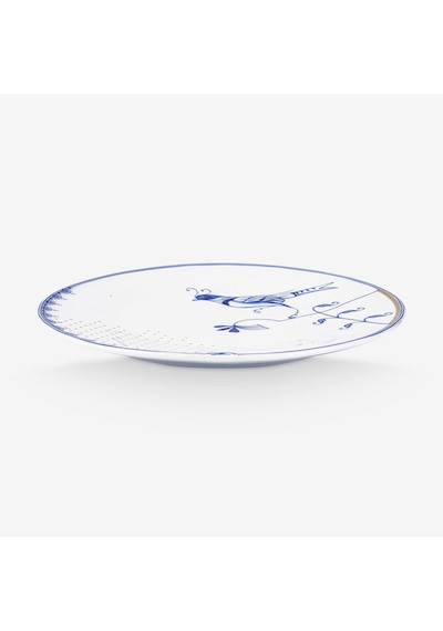 Beyaz Porselen Yemek Tabağı 25,5 Cm