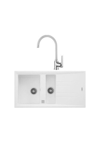 Teka Stone 60 B Tg + In 995 Fw Beyahz Eviye Batarya