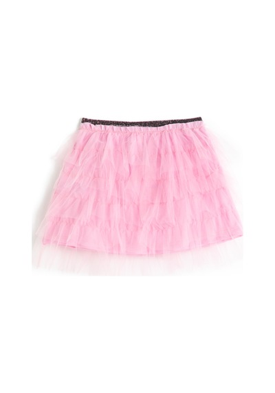 Koton Tütü Etek Beli Lastikli Katlı Astarlı Pembe 3skg70012ak 3SKG70012AK274 Pembe