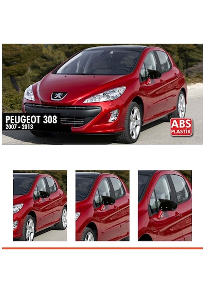 Peugeot 308 / 2007-2013 Batman Yarasa Ayna Kapağı