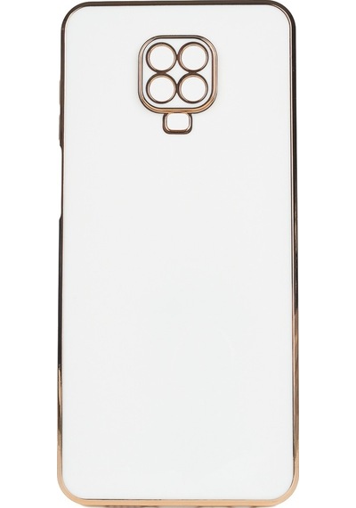 Xiaomi Redmi Note 9S Parlak Kenarli Bark Silikon Kilif 547681006