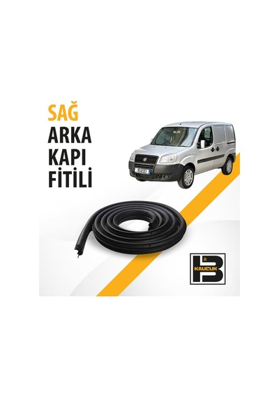 Fiat Doblo Panelvan 2005-2010 Sağ Arka Kapı Fitili Bm01285