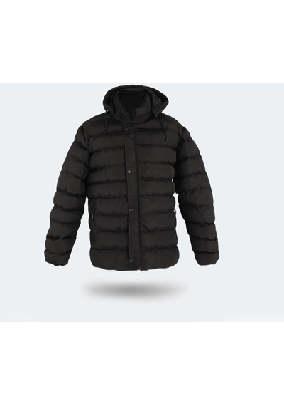 Slazenger SALINE IN Büyük Beden Erkek Mont &amp; Kaban Siyah
