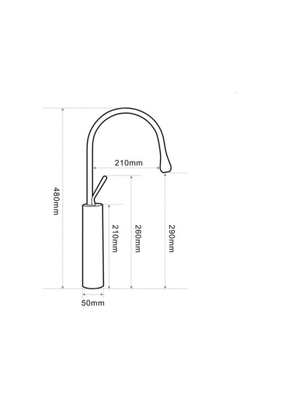 Fontana - Yüksek Tip Lavabo Bataryası Beyaz Outlet - F-814- Diğer