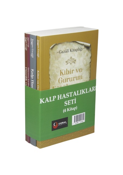 İmam Gazali - Kalp Hastalıkları Seti 4 Kitap Set / İmam Gazali