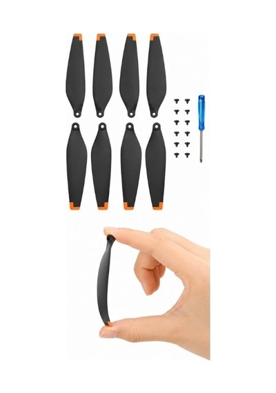 Djı Mini 3 Pro Uyumlu 6030f Yedek Pervane Seti Turuncu Kenar Kanat