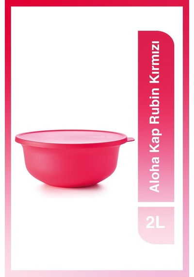 Aloha Meyve Ve Sebze Saklama Kabı Rubin Kırmızı 2 Lt Kırmızı