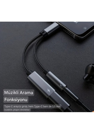 Wowssyo 2'si 1 Arada Type-c To 3.5mm+60w Hızlı Şarj Ve Kulaklık Çevirici+usb Dönüştürücü Hi-fi Ses Ce Lisanslı Sertifikalı Hasır Örgülü Sağlam Kablo 1 Adet Wowssyo 2'si 1 Arada Type-c To 3.5mm+60w Hızlı Şarj Ve Kulaklık Çevirici+usb Dönüştürücü Hi-fi Ses Ce Lisanslı Sertifikalı Hasır Örgülü Sağlam Kablo 1 Adet