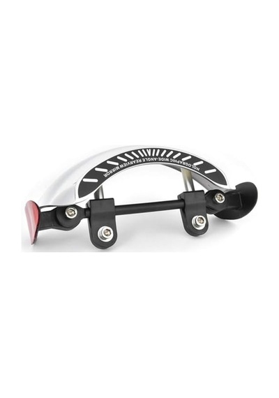 Busstier Evrensel Motosiklet Dikiz Aynası 360 Dönebilen Ayarlanabilir Yan Ayna Seti 8mm/10mm Uyumlu