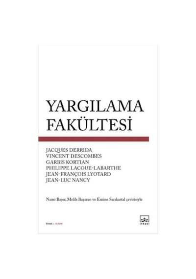 Yargılama Fakültesi- İthaki Yayınları