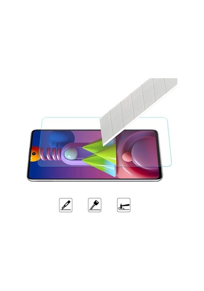 Ally Sm Galaxy M51 Tempered Kırılmaz Cam Ekran Koruyucu- 5775