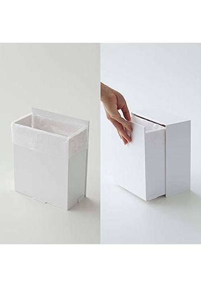 Tower Yapışkanlı Kancalı Saklama Kutusu Beyaz Abs Reçine Minimalist 17 X 8 7 16 X 20 Cm Diğer