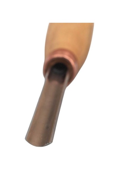 Beavercraft K8/08 Kompakt Düz Oluklu Ahşap Oyma Iskarpelası, Sweep 8, 8 Mm