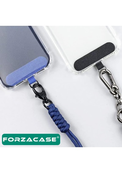 Forzacase 360 Döner Başlıklı Telefon İp Askılıklar İçin Kılıf İçi Telefon Zinciri Sabitleme Aparatı Askı Pedi - Fc1238