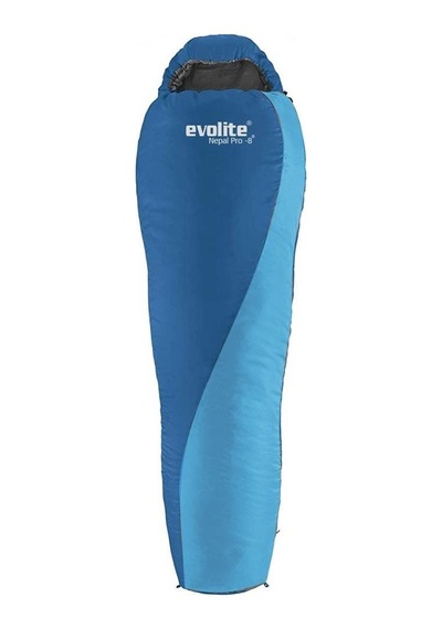 Evolite Nepal Pro -8c Uyku Tulumu Mavi Sağ Mavi