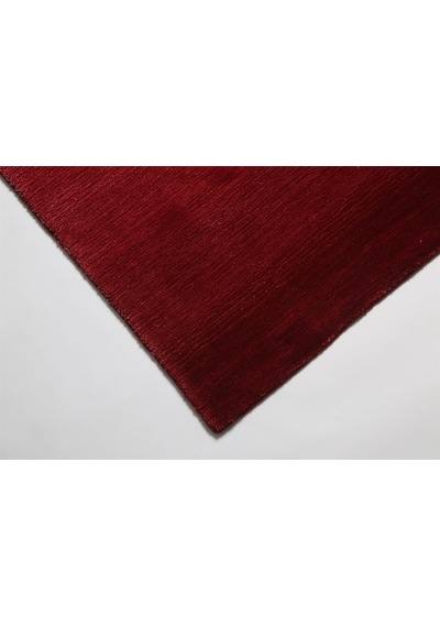 Çam Halı Focus Red Degrade Yeni Zellanda Yünü Ve Viskon El Dokuması Halı - 80x150