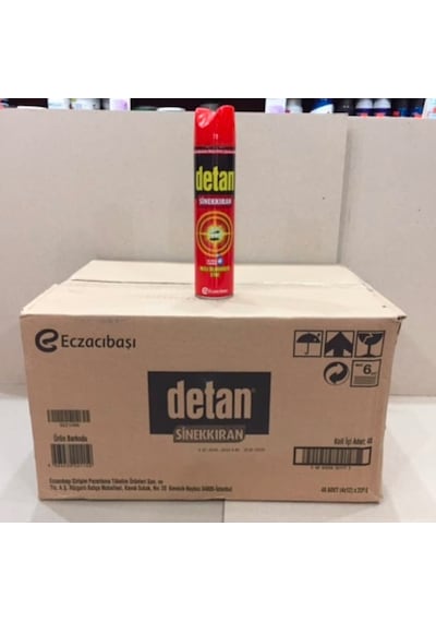 Detan Sinekkıran Su Bazlı 48 x 275 ML