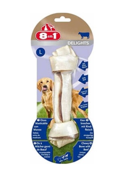 Delights Bones Biftekli Ağız Bakım Kemiği Köpek Ödülü Large 85 Gr