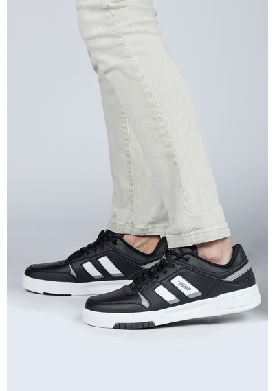 Jump 28693 Siyah - Gri Erkek Sneaker Günlük Spor Ayakkabı Siyah - Gri