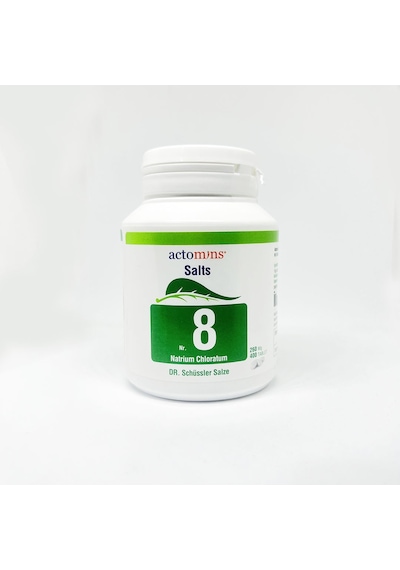 Schüssler Tuzları Actomins Nr 8 Natrium Chloratum 400 Tablet
