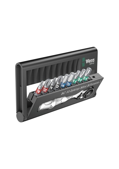 Wera Bit-Check 10 Zyklop Cırcırlı Bitorsion 1 Bits Seti  05057418001