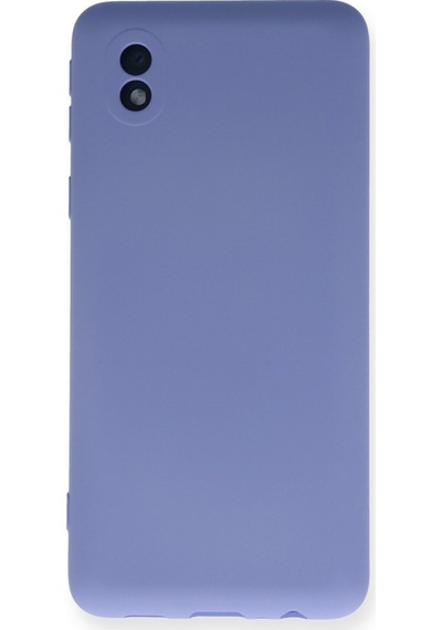 Samsung Galaxy Uyumlu   A01 Core Kılıf Nano İçi Kadife Silikon - Lila