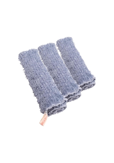 Süper Esnek Mavi Banyo Lifi Tüm Cilt Tiplerine Uygun Duş Lifi Unisex 20x30 Cm