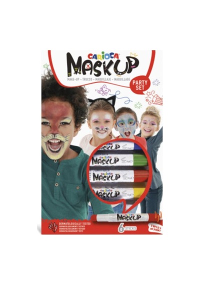 Carioca Yüz Boyası 6 Gr. 6 Renk