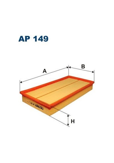 FILTRON AP149 HAVA FİLTRESİ VOLVO 850-C70-S70-V70