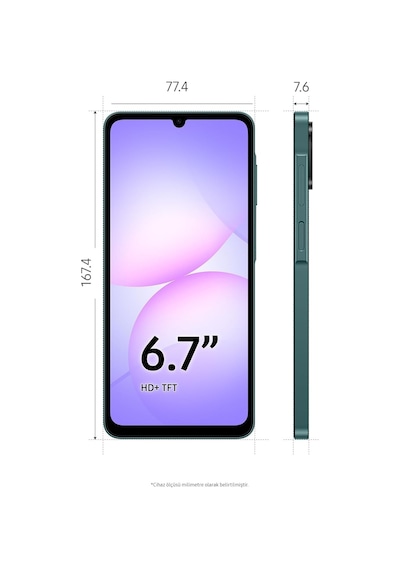 Samsung Galaxy A07 4 GB 128 GB  (Samsung Türkiye Garantili)