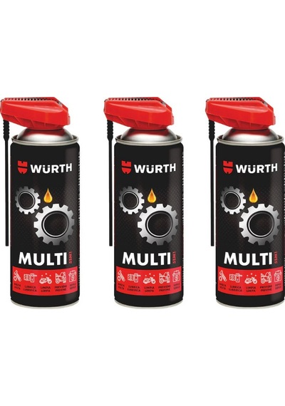 Würth Multi Cobra 5in1 Çok Amaçlı Bakım Yağı-pas Sökücü 400 Ml X3