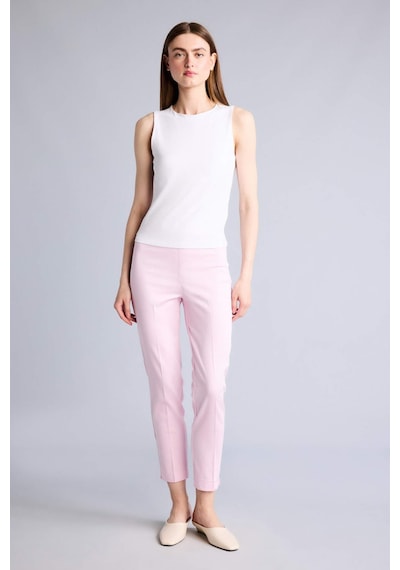 Defacto Sigaret Normal Bel Düz Paça Saten Pantolon J8743az26sppn633 Pembe-pn633