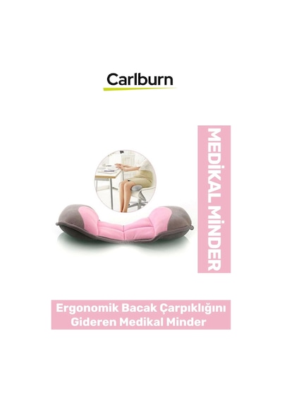Terleme Yapmaz Ergonomik Dik Duruş Destek Düzgün Oturuş Bacak Çarpıklığını Gideren Medikal Minder Çok Renkli