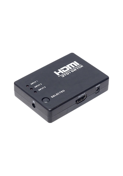 POWERMASTER PM-6853 3 GİRİŞ 1 ÇIKIŞ HDMI SWITCHER TOPLAYICI KUMANDALI ADAPTÖRSÜZ