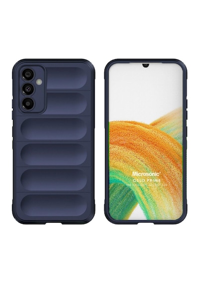Microsonic Samsung Galaxy Uyumlu A16 Kılıf Oslo Prime Lacivert -