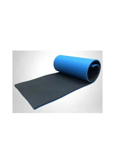 15 Mm En Kalın Egzersiz Pilates Minderi Kamp Yoga Mat Çift Taraflı 180x60 Pembe Siyah Mavi Mavi