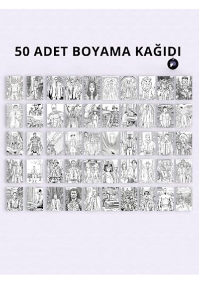 Ünlü Filmler Yetişkinler Için Boyama Kitabı, Imdb 50 Film Mandala Boyama Kitabı, Film Boyama Defteri, Yetişkin Bo Genel