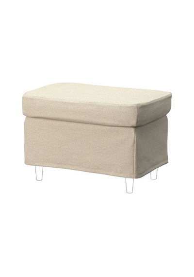 Ikea Strandmon Tabure Kılıfı, Naggen Bej
