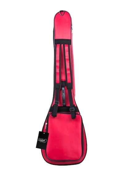 Bağlama Saz Kılıfı Yüksek Korumalı Soft Case Donizetti Kırmızı