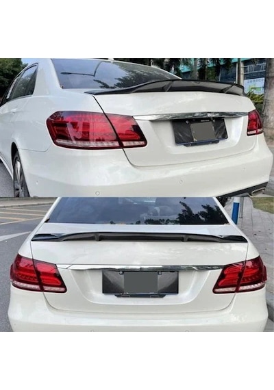 Mercedes E Serisi W212 Psm Spoyler 2008 2015 Parlak Siyah
