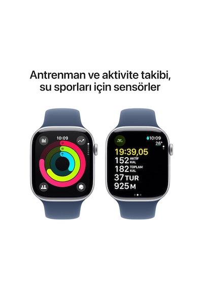 Apple Watch Series 10 GPS 42 MM Alüminyum Kasa Spor Kordon M/L Akıllı Saat (Apple Türkiye Garantili) Apple Watch Series 10 GPS 42 MM Alüminyum Kasa Spor Kordon M/L Akıllı Saat (Apple Türkiye Garantili)