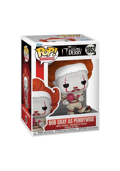 Funko Pop Tv: Welcome To Derry - Bob Gray As Pennywise - Koleksi